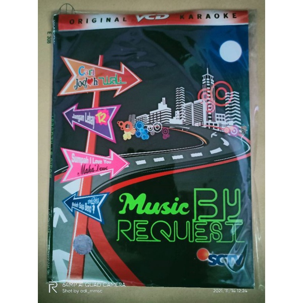VCD original music by request SCTV prod.nagaswara