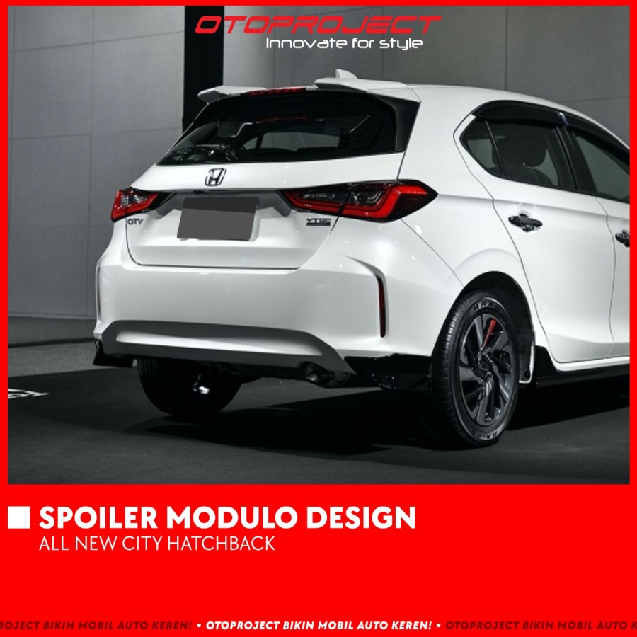 Wings Spoiler Honda All New City Hatchback 2021 Up