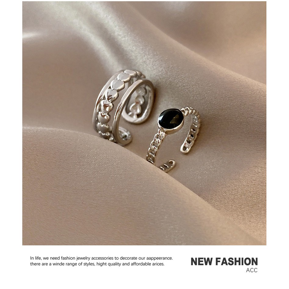 Two-piece Ring Accessories Fashion Personality Trend