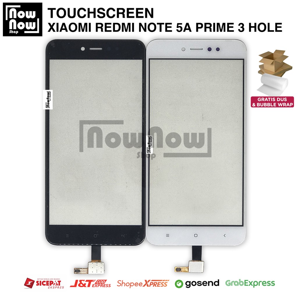 TOUCHSCREEN TS LAYAR SENTUH TC XIAOMI REDMI NOTE 5A PRIME 3 HOLE LUBANG TOUCH SCREEN