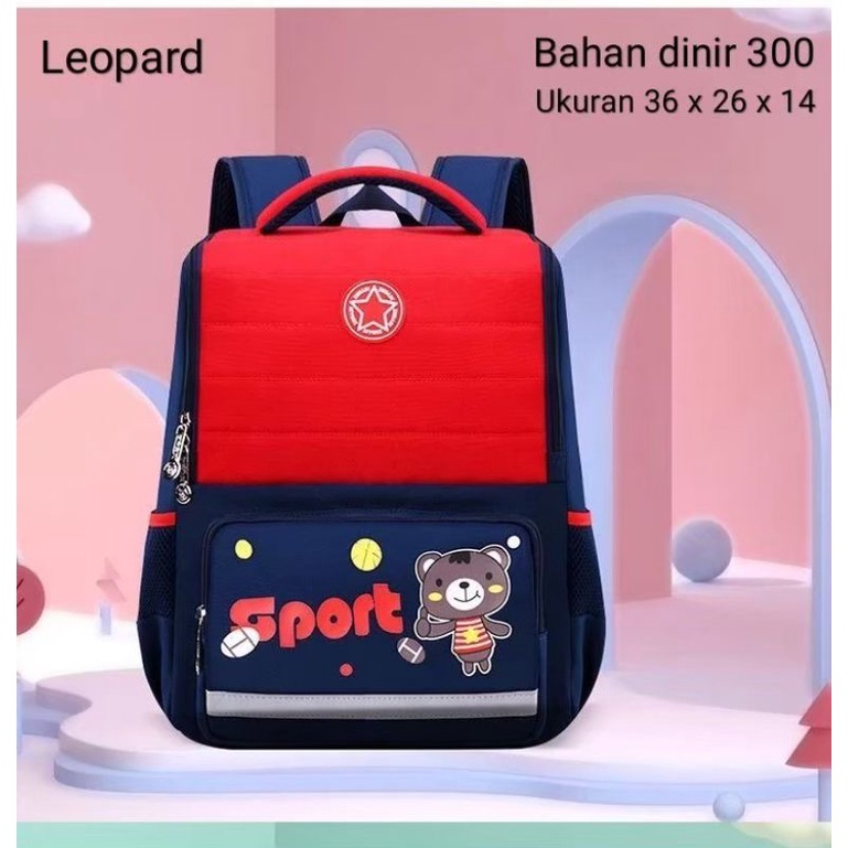 MOCHILLASTORE -Tas sekolah anak laki-laki anak perempuan backpack sekolah anak tk sd smp sma kuliah Tas Anti Air