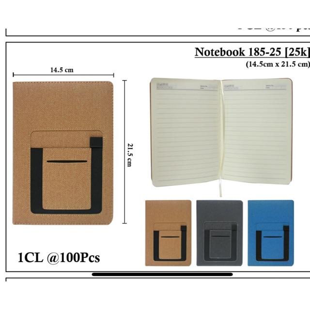 

Agenda pocket dompet a5 kulit