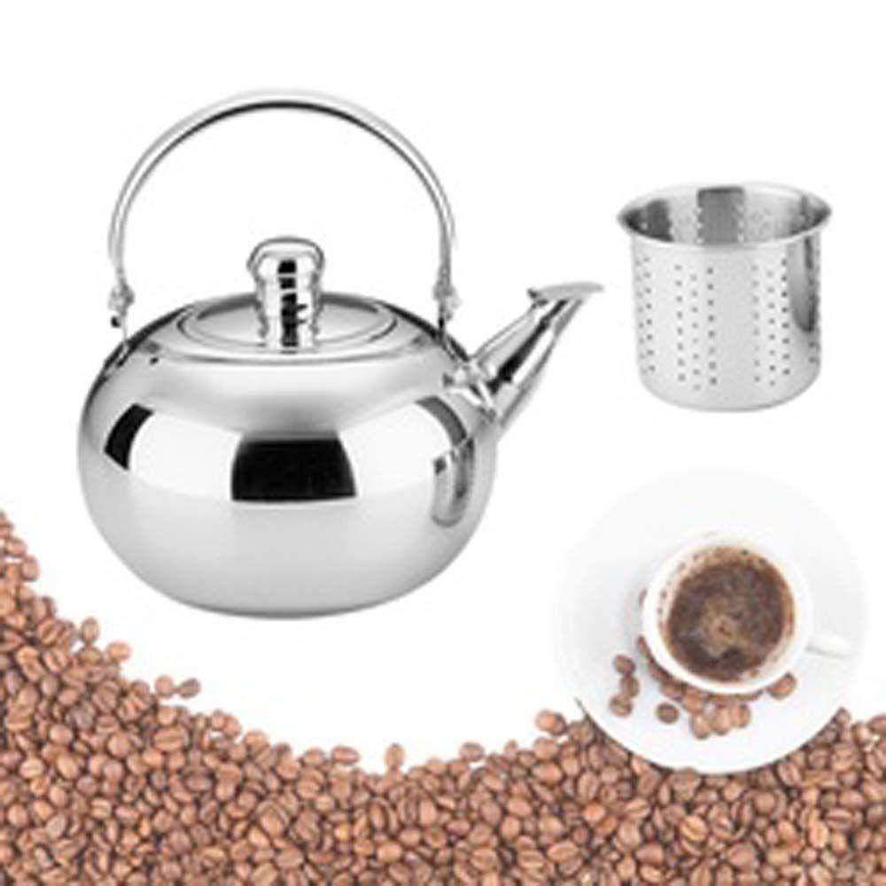 Quinton Tea Kettle Removable Craft Teh Dengan Saringan Aksesori Peralatan Dapur Saringan Air Kopi