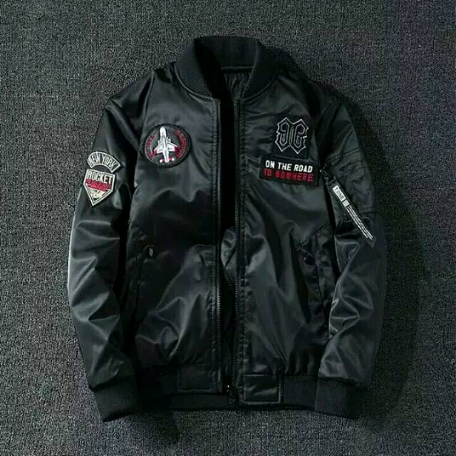 Jaket Bomber Pria Keren Bomber Keren Jaket Bomber