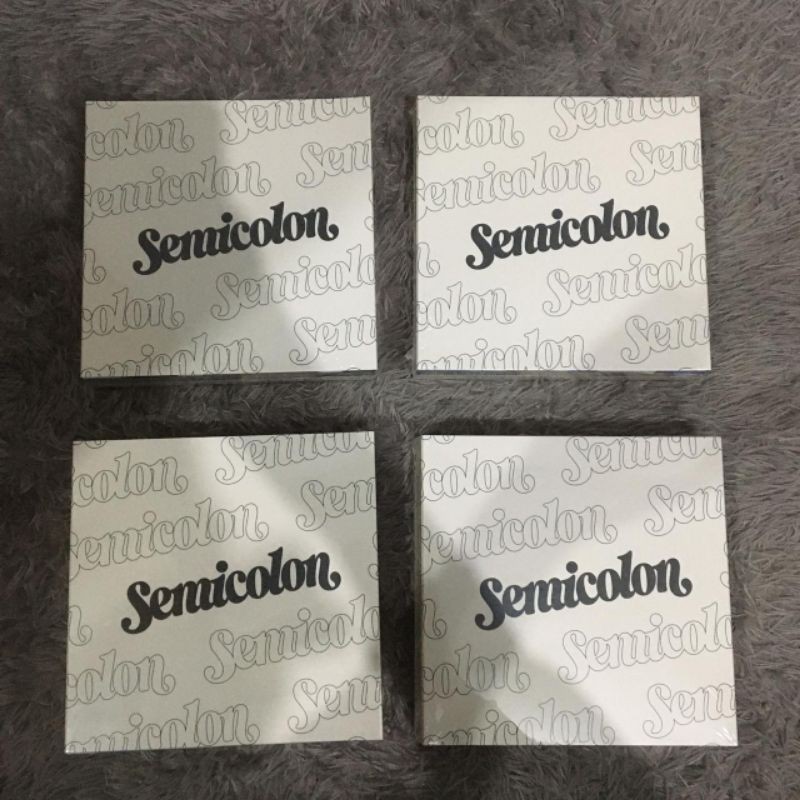 READY STOCK ALBUM SEALED ALBUM SEMICOLON SEVENTEEN ALBUM ONLY WITH POSTER cover scoups jeonghan ming