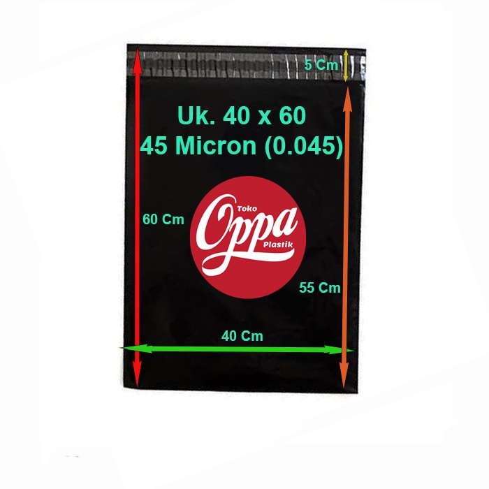 

SALE!!! MURAH!! PLASTIK GLOSSY POLYMAILER 40 X 60 AMPLOP KANTONG KURIR PACKING ON SHOP POLY MAILER