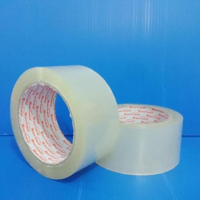 

GOSEND!!! LAKBAN BORNEO ORANGE 2inc /LAKBAN BENING DUS 72PCS