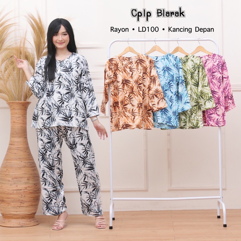 Baby Doll Panjang - One Set Rayon - CPLP