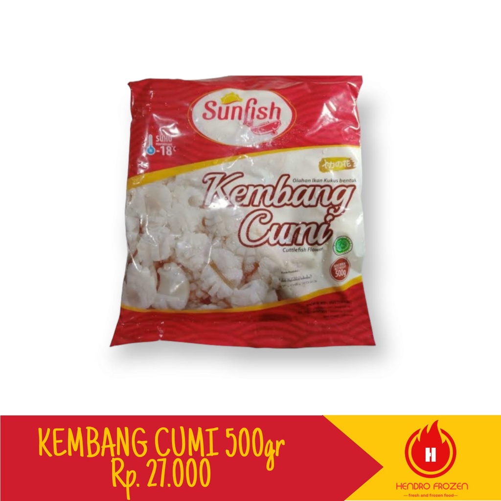 

SUNFISH KEMBANG CUMI 500gr