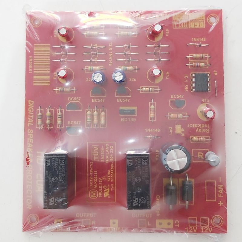 Kit Speaker Protector 20A BELL Heavy Duty Relay 20 Amper