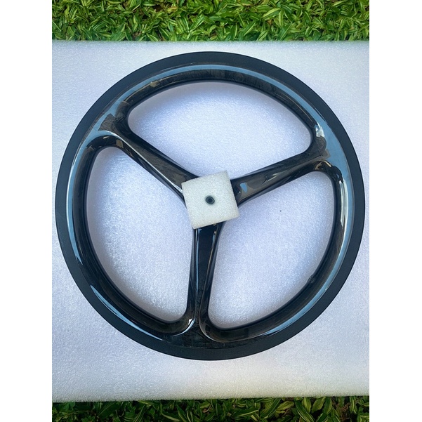 wheelset luce 3 spoke 16" carbon karbon vbrake