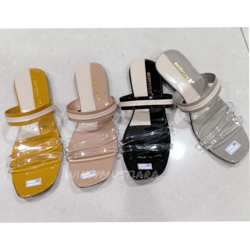 WM - SANDAL FLAT WANITA JELLY HB 01