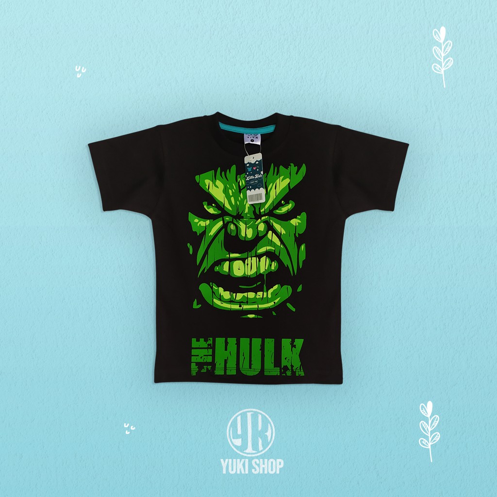 BAJU  KAOS ANAK  SUPERHERO Hulk  Avengers Litte Kids Usia 1 6   BAJU  KAOS ANAK  SUPERHERO Hulk  Avengers Litte Kids Usia 1 6