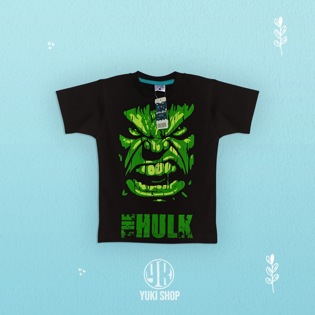  BAJU  KAOS ANAK  SUPERHERO Hulk  Avengers Litte Kids Usia 1 6 