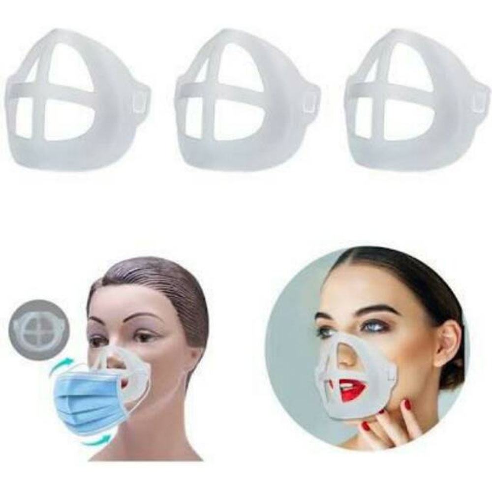 Penyangga Masker 3D Bracket Masker 3D Rangka Masker Anti Pengap