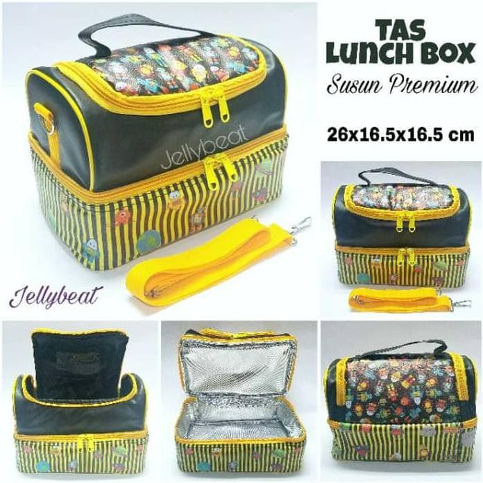 TAS BEKAL SEKOLAH SMIGGLE - TAS ANAK SEKOLAH LAUNCH BOX SUSUN SMIGGLE - TOBOT