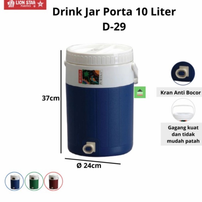 Termos Air Lion Star Porta Drink Jar 10 Liter