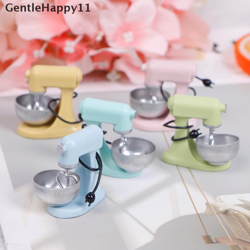 Gentlehappy Mainan Miniatur Mixer Modern Skala 1: 12 Untuk Aksesoris Dapur Rumah Boneka