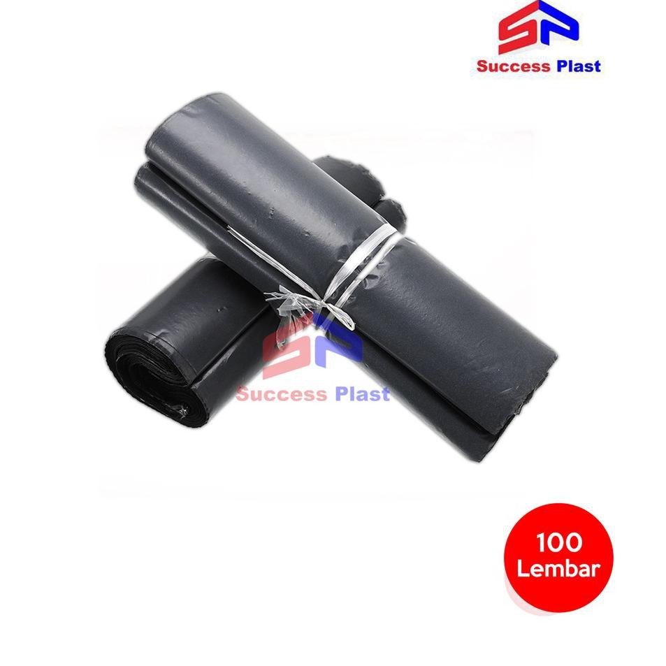 

PALING MURAH PLASTIK POLY MAILER 25 X 35 CM - PLASTIK PACKING OLSHOP POLYMAILER 100 lembar - HITAM