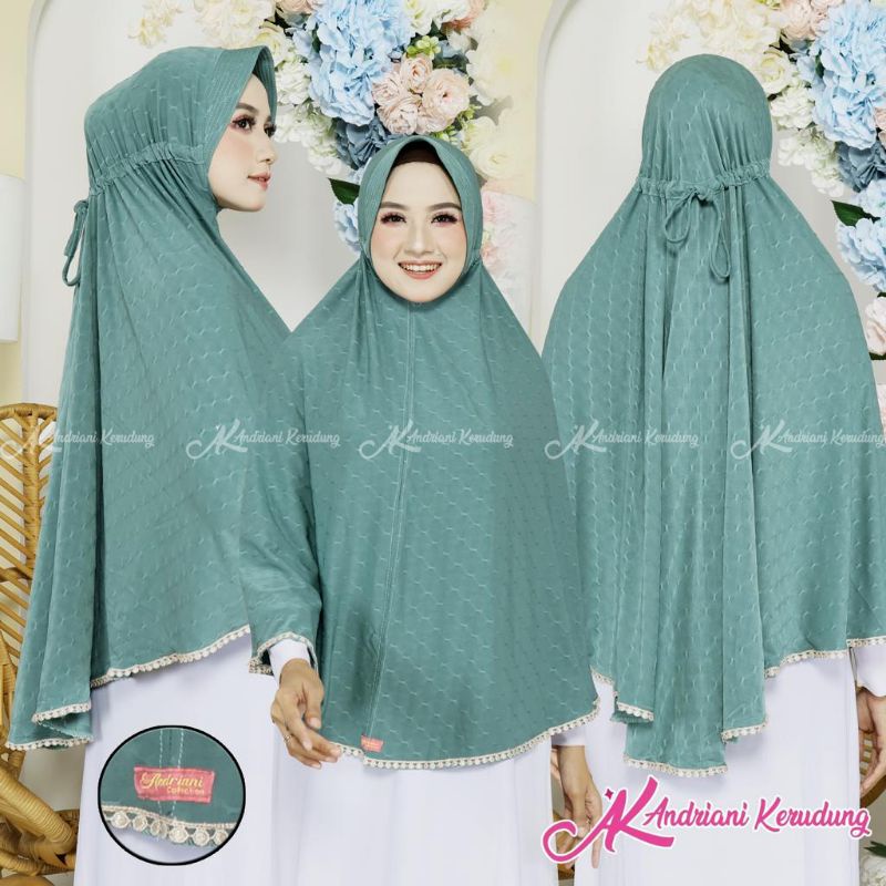 new hijab andriani XL Jersey cubit