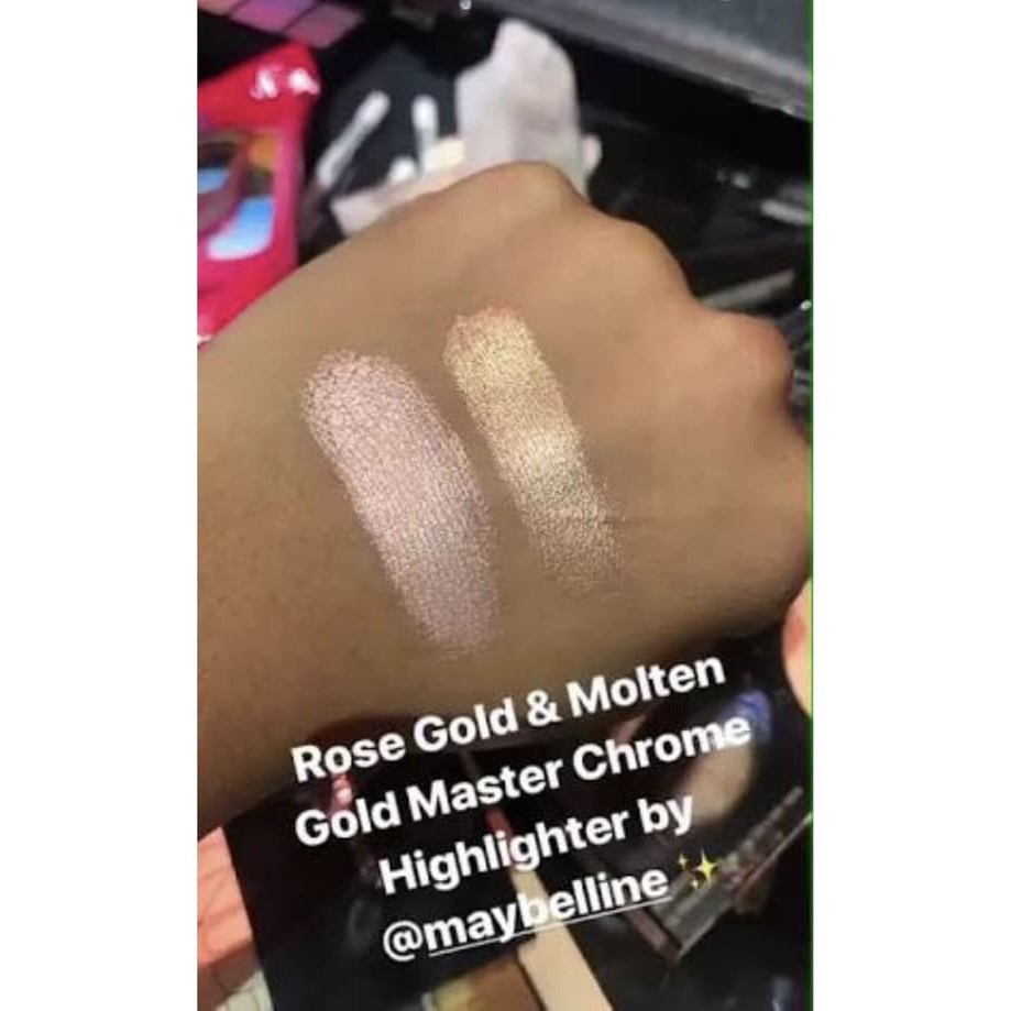 Perawatan Tubuh - Kecantikan - Make Up Wajah Maybelline Facestudio Master Chrome Metallic