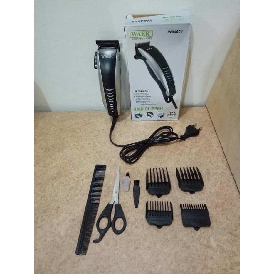 ALAT CUKUR GUNTING RAMBUT 1 SET ELECTRIC ELEKTRIK LISTRIK PRAKTIS