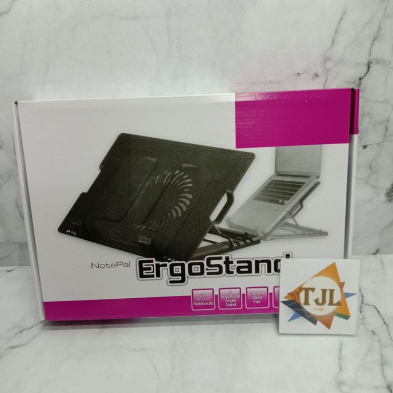 Coolingpad / Coolingpad Ergostand / pendingin laptop / kipas laptop