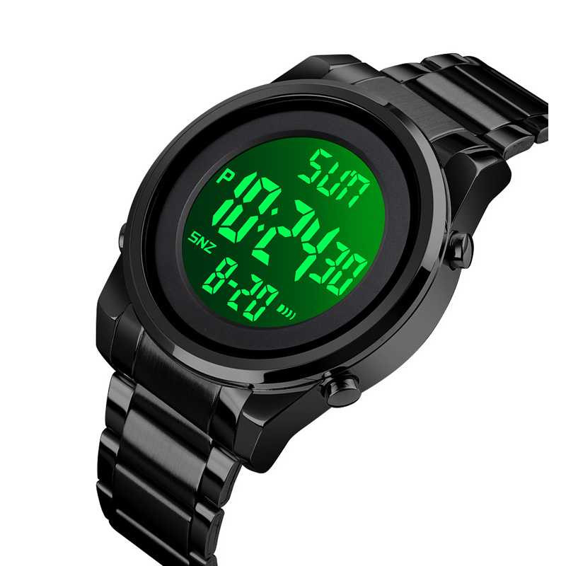 Jam Tangan Pria Digital Stainless Original SKMEI DG1611 Silver-2