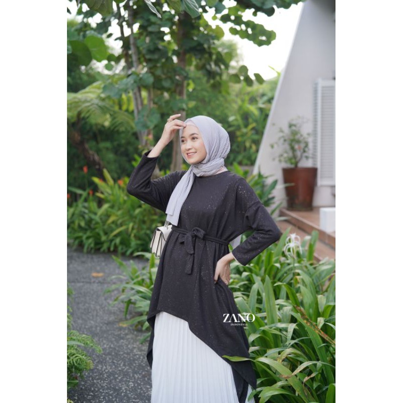 ZANO BASICS Clara Tunik Hitam Blink