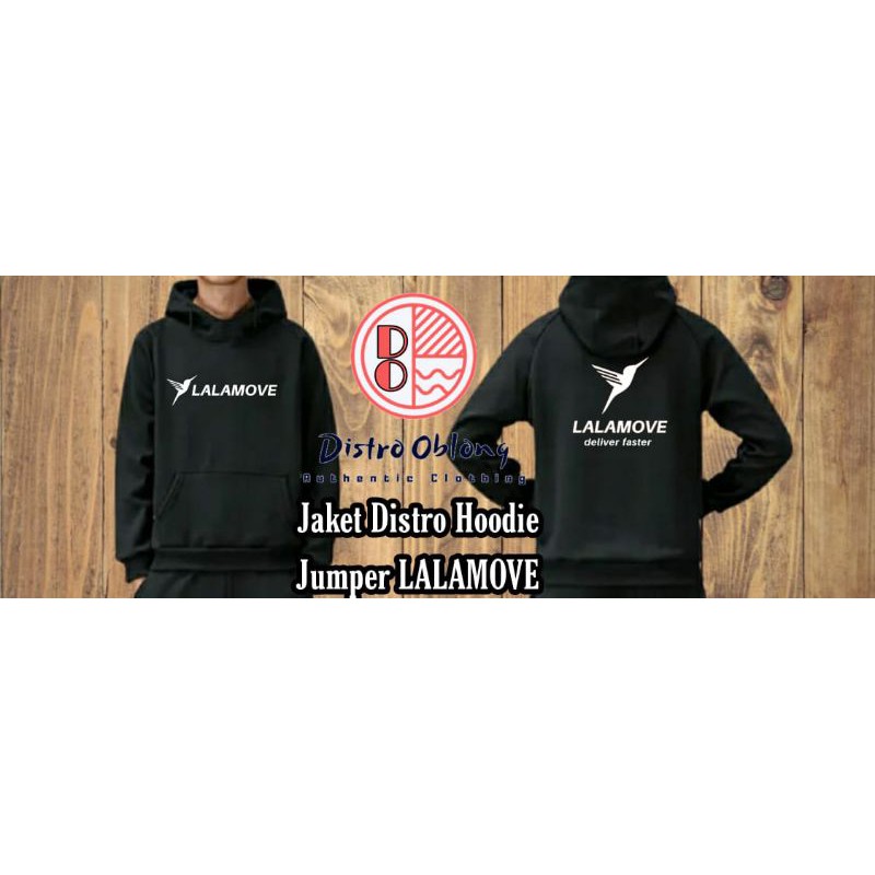 Jaket Hoodie Jumper Lalamove Distro Jaket Zipper Jumper