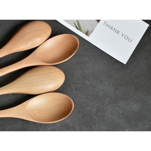 Healthy Wooden Tablespoon