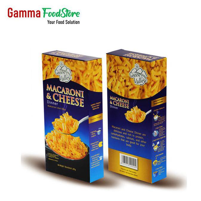 

Terlaris# Deskripsi Green Valley Macaroni And Cheese 200 Gr