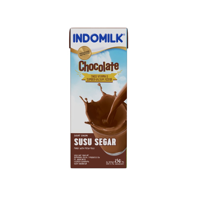 

Indomilk Susu Cair Uht Cokelat 250Ml - Alhanan/04