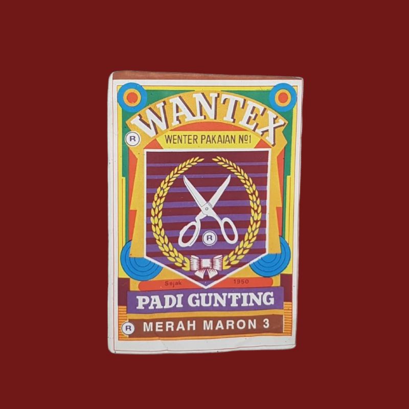 

WANTEX MERAH MARON Wenter Padi Gunting Pewarna Kain Pakaian Green Textil Permanen Jeans Silk Green Prakarya Kerajinan Craft Crafting Art Seni Kesenian Kertakes Homestuff Peralatan Perlengkapan Warna Warni Paint Painting Air Pewarna Colour Color Malang