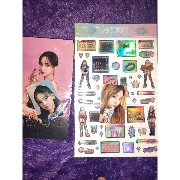 AESPA Ningning Epoxy 1st Press