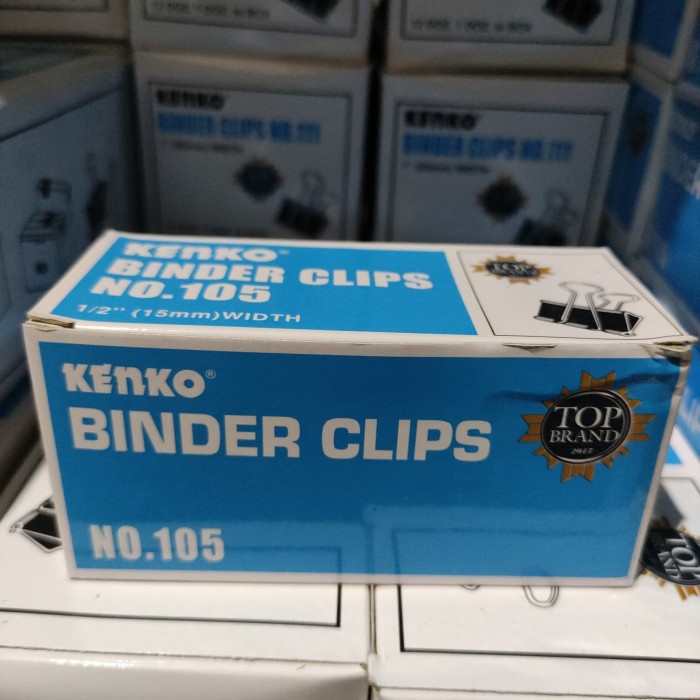 

Mudah Binder Clips 105 Harga 1 Box Hemat