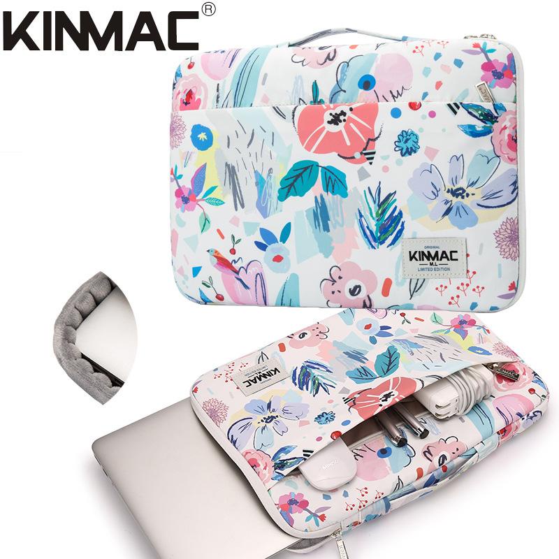 Tas Laptop Jinjing Macbook Air Pro M1 M2 KINMAC Handstrap Shockproof Size 13 14 15 16 inch