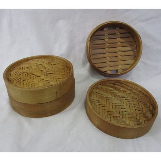 Tempat Dimsum diameter 15cm/Klakat Basket Kukusan Dim sum