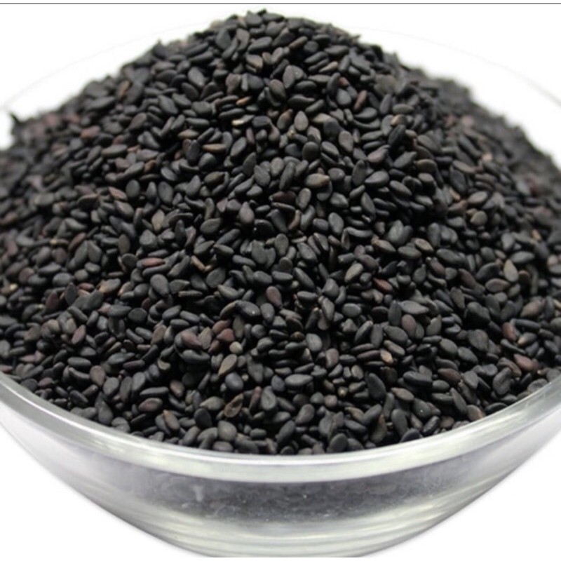 Wijen Hitam repack 100 gr Black Sesame Seeds