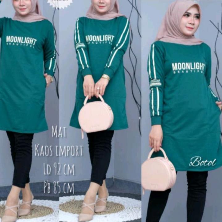 ✼ baju kaos tunik babyterry import..atasan muslim wanita..tunik keren terbaru..tunik cewek murah..ba