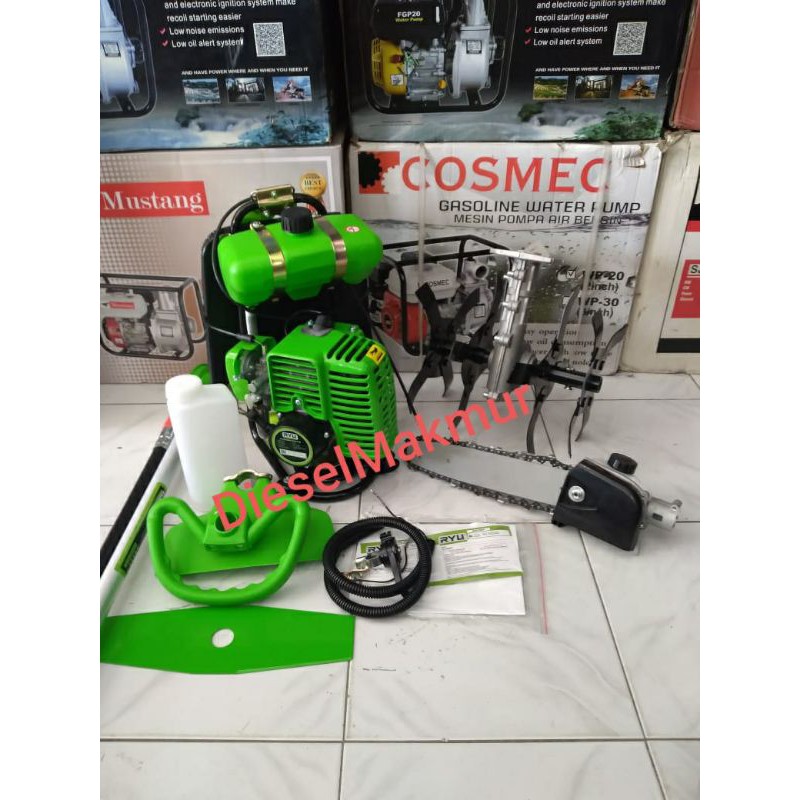 Ryu Mesin Potong Rumput - Cakar Tanah - Chainsaw Mini