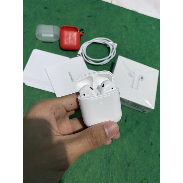 Airpods Gen2 With Wireless Charging Case Original Second