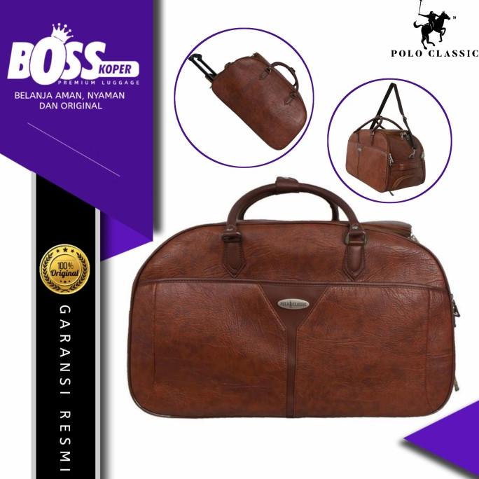 Jual TAS TRAVEL BAG JINJING RODA POLO CLASSIC (0014) TROLLEY BAG 21 INCH SDFVD32165 Shopee