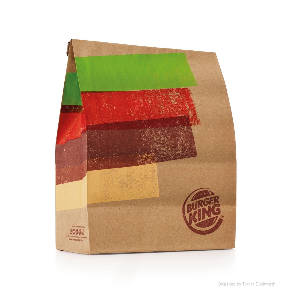 M PAPER BAG KANTONG KERTAS POLOS - KANTONG ROTI BURGER KANTONG FRIED CHICKEN - AYAM PAPERBAG SHIHLIN