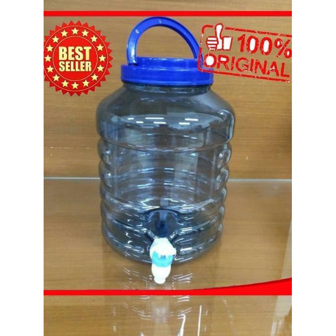 galon mini + keran tempat air kecil water dispenser minuman ANTI BOCOR TERLENGKAP