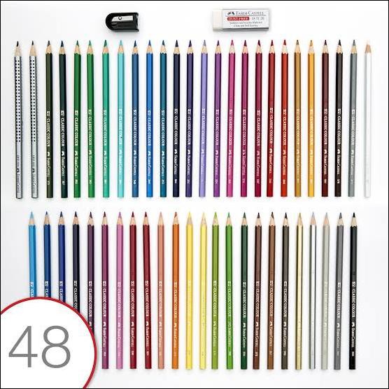 

Pensil Warna Faber Castell 48 Warna