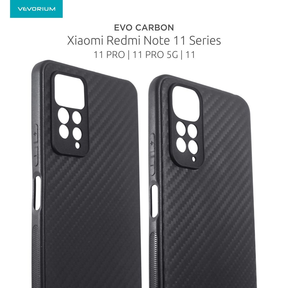 VEVORIUM EVO CARBON Xiaomi Redmi Note 11 PRO 5G 11 PRO 4G Note 11 4G Soft Case