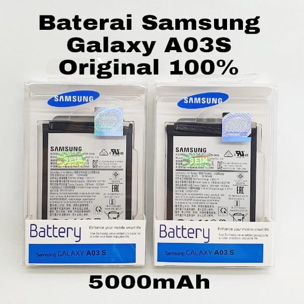 Baterai Samsung Galaxy A03S HQ-50S Original 100%