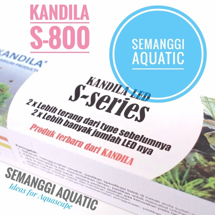 [S-800] Lampu LED Kandila S800 / Lampu Aquascape / Kandila S-Series