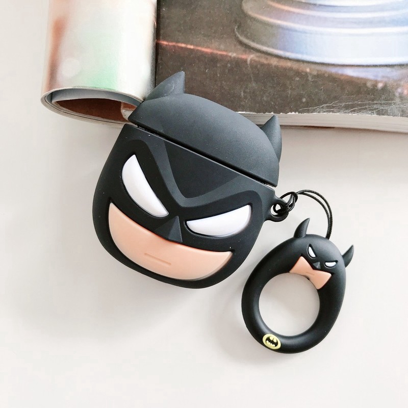 MARVEL Casing Case Pelindung Cover Belakang Bahan Silikon Untuk AirPods 1 2 3